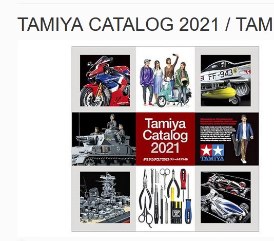 Ta64431 Tamiya Katalog 2021