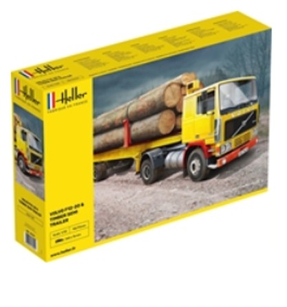He81704 Volvo F12-20 & Timber Semi trailer