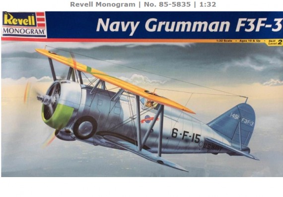Mo5835 Navy Grumman F3F-3
