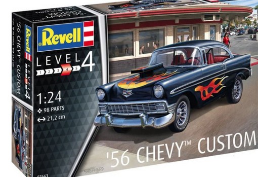 Re07663 56 Chevy Custom