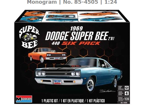 Mo4505Dodge Super Bee 1969
