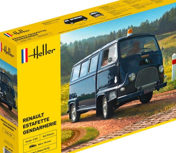 He80742 Renault Estafette Gendarmerie