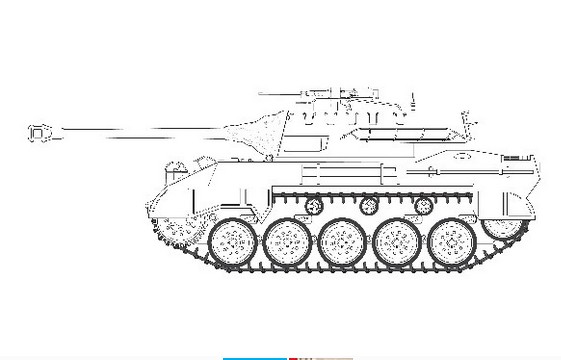 A1371M18 Hellcat GMC Tank Destroyer