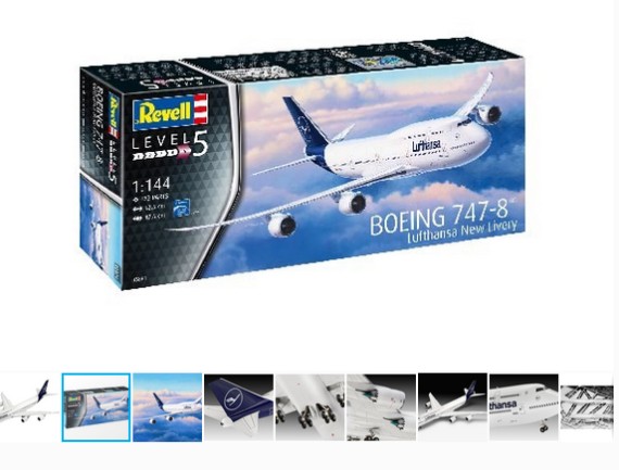 Re03891 Boing 747-8 Lufthansa New Livery