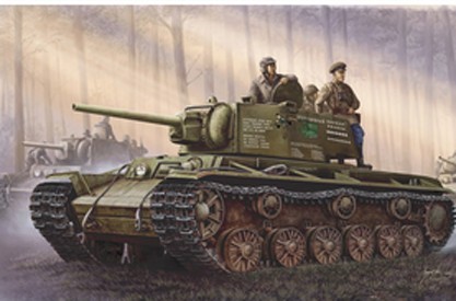 Tr00358 KV-1 Simplified Turret Tank