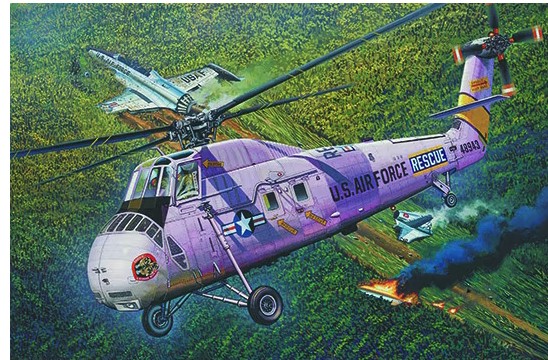 Tr02884 HH-34J USAF Combat Rescue