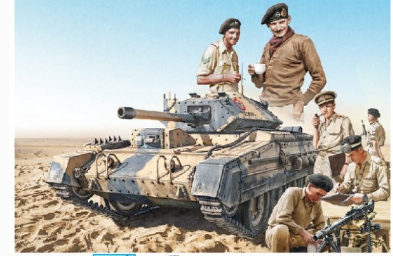 It6592 Crusader Mk.III Whit British Crew