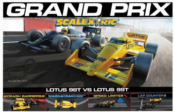 Sc1432PF Grand Prix Lotus 98T vs Lotus 99T