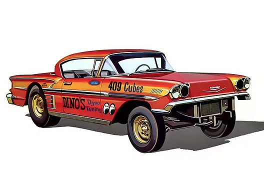 Amt1301 -58 Chevrolet Impala 