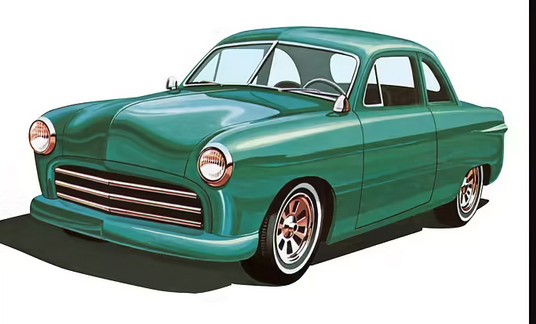 Amt1358 1949 Ford Coupe