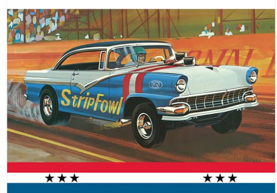 Amt1308 56 Ford Hardtop