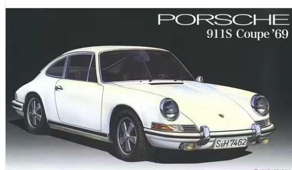 Fu12668 Porsche 911S Coupe 1969