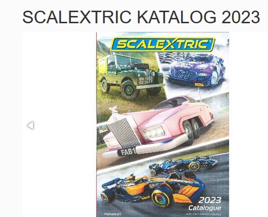 C Scalextric Katalogue 2023