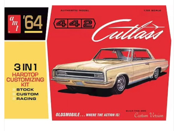 Amt1066  64 Hardtop Oldsmobile 442 Cutlass
