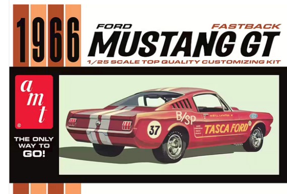 Amt1305 Mustang Fastback 1966
