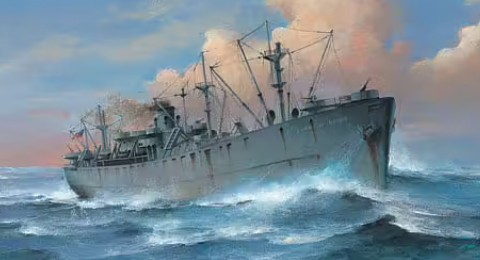 Tr05756 SS John W. Brown Liberty Ship