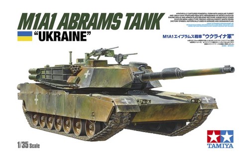 Ta25216 M1A1 Abrams Tank ’UKRAINE’