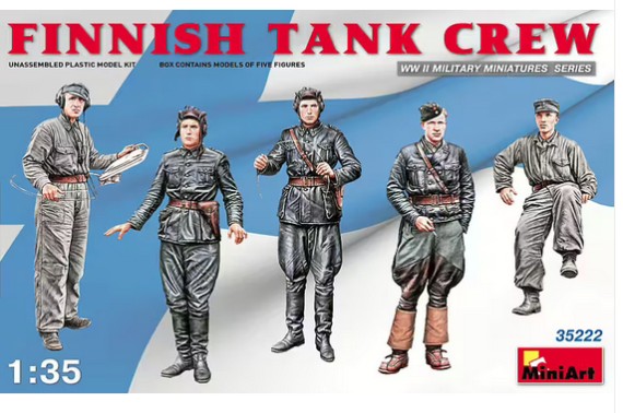 Miniart35222 Finnish Tank Crew