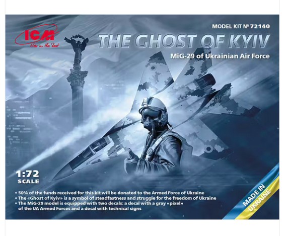 Icm72140 Mig-29 ukrainan Air Force