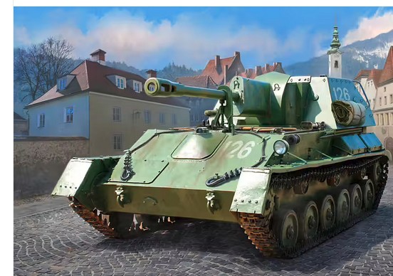 Zv3662 Soviet self-Propelled Gun SU-76M