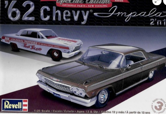 Mo4246 Chevy Impala 1962