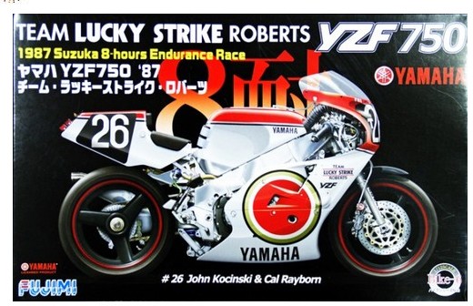 Fu141367 1987 Yamaha 750 Team Lucky Strike